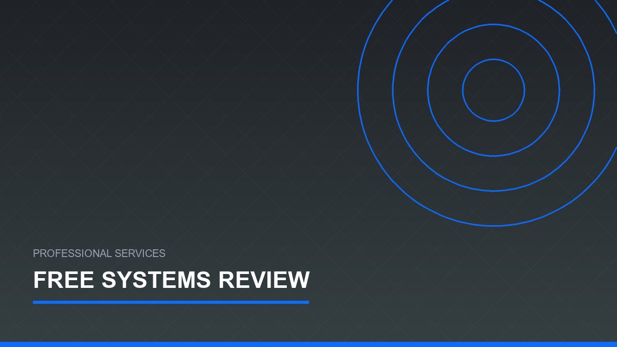 Free Systems Review Before You Sign a Service Agreement