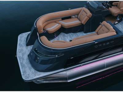 2027 Crest Pontoons Ultimate Luxury Line: Continental NX SLS 270 (twin engine) | Swing Back Mini L