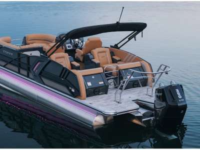 2027 Crest Pontoons Ultimate Luxury Line: Continental NX SLS 270 (twin engine) | Swing Back Mini L